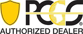 Logo Recognizing American Standard Gold's affiliation with PCGS Authorized Dealer