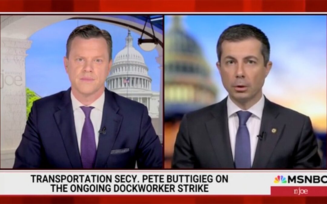 Transportation secretary Pete Buttigieg says port strikes could have real impact on economy