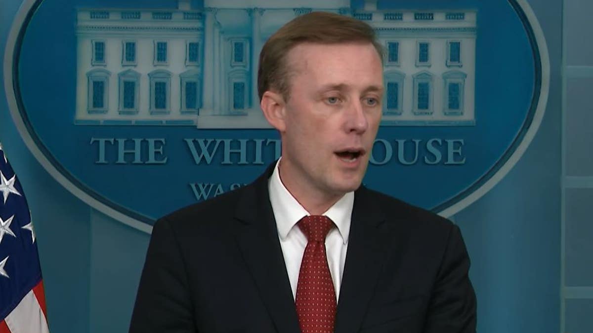 National Security Adviser Jake Sullivan speaking